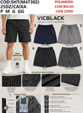 Bermuda Masculina Poliamida Secagem Rápida P M G GG #47302 *Pacote: R$28 *Atacado: R$35