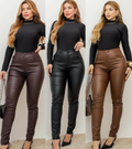 Calça Legging Poliamida Canelada P/M G/GG *Pacote: R$ 38 *Atacado: R$ 50