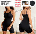 Macacao Canelada Com Bojo Poliester Academia P/M G/GG MAC(0679) *Pacote: 20 R$