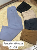 Calça Pantalona Listrada Plus Size Alfaiataria Premium FF-CAL-020 *Pacote: 55 R$ *Atacado: R$ 65