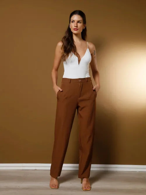 Calça Reta Alfaiataria XY-570 *Atacado: R$ 63