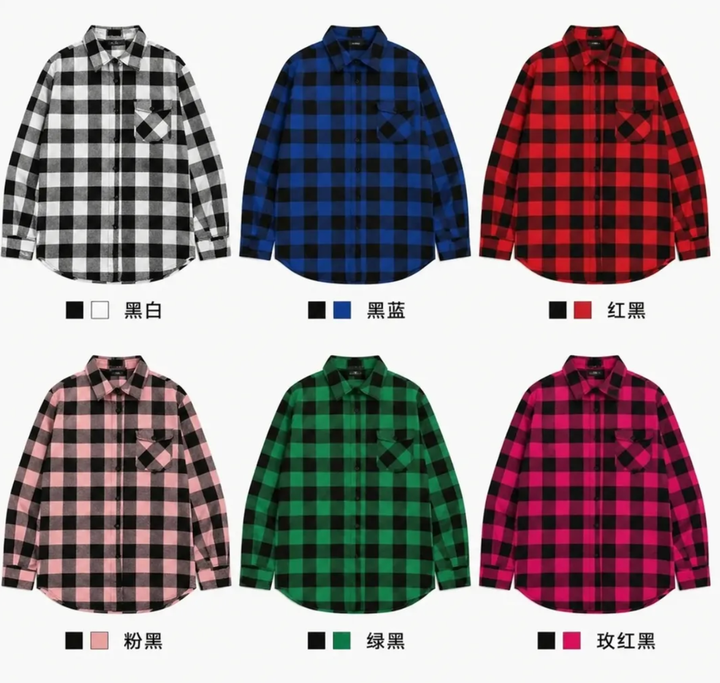 Camisa Flaneada Unissex Inverno P M G GG *Pacote: 38 R$ *Atacado: R$ 45