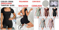 Macacao Poliamida Canelada Com Bojo Academia P/M G/GG DY-39606 *Pacote: 45 R$
