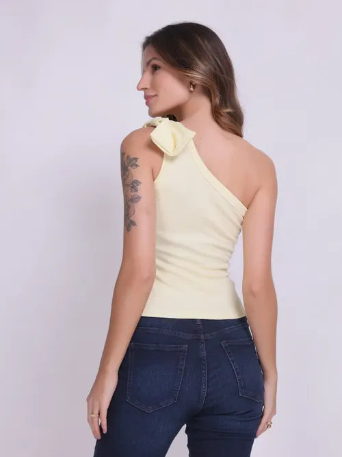 Blusa Nula Manga de Laço Ribana XY-492 *Atacado: R$ 25
