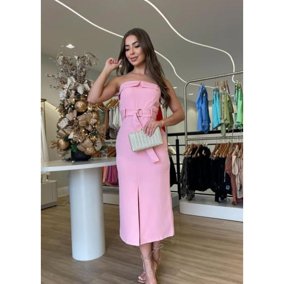 Vestido Alfaiataria Premium FF-VES-030-XY-539 *Pacote: 60 R$ *Atacado: R$ 70