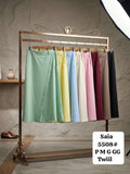 Saia Midi Twill P M G GG XY-5508 *Pacote: R$ 70 *Atacado: R$80