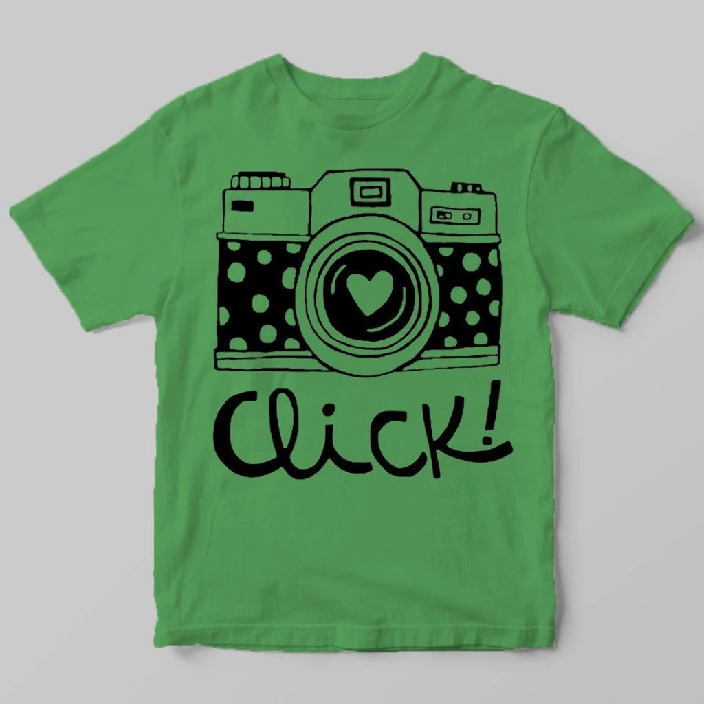 Tshirt Camera Click Biscolayca FF-TSH-028 *Pacote: 12 R$ *Atacado: R$ 15
