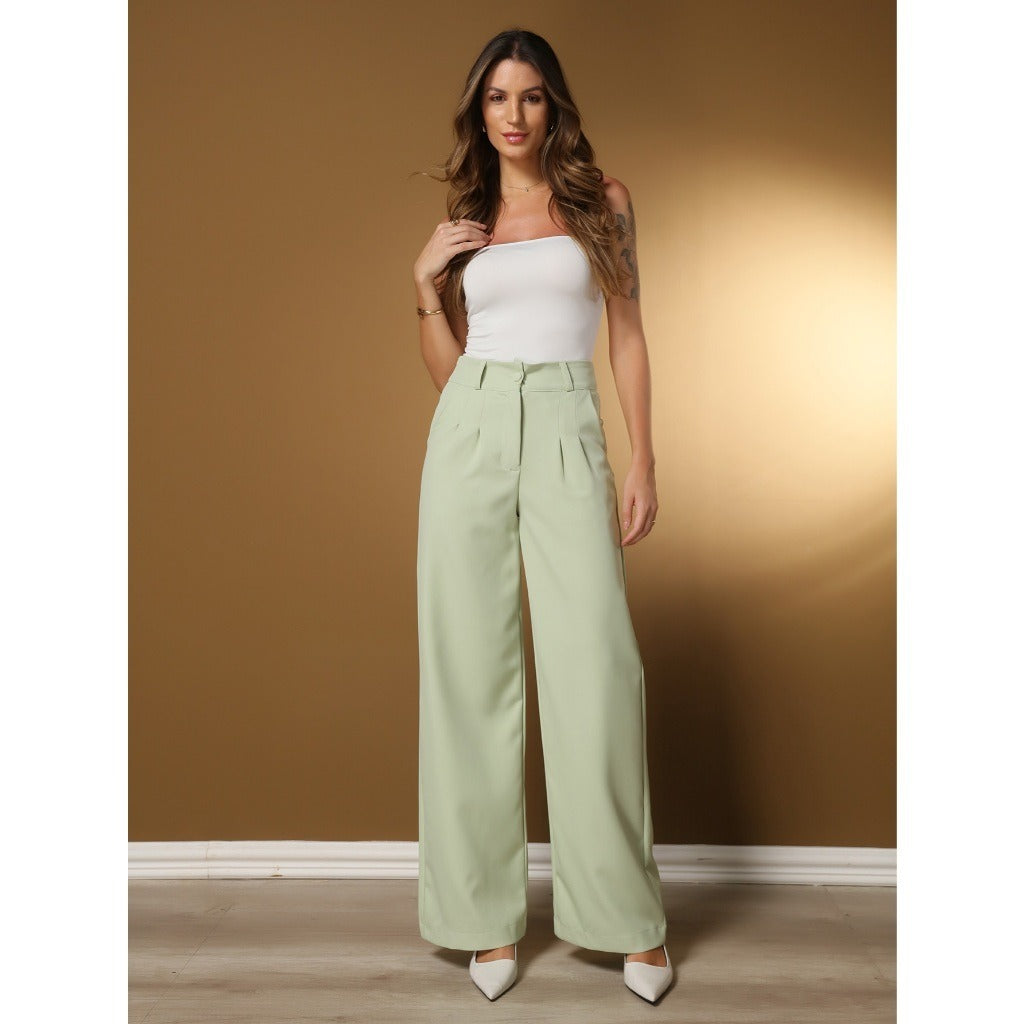 Calça Larga sem Cinto Alfaiataria Premium FF-CAL-005-CSS-07 *Pacote: 50 R$ *Atacado: R$ 60