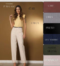 Calça Reta Longa Listrada Alfaiataria Premium FF-CAL-011-CSS-474 *Pacote: 55 R$ *Atacado: R$ 70