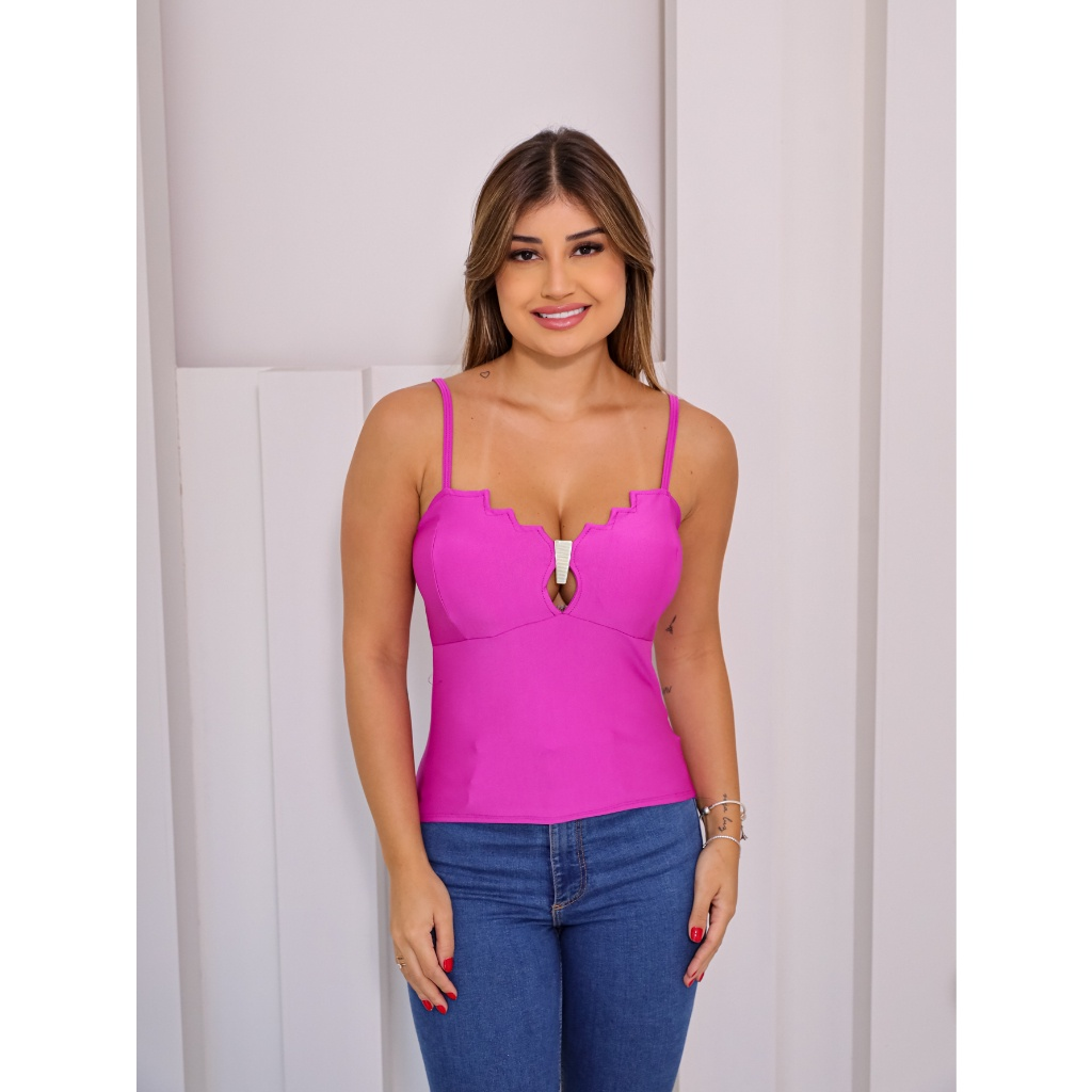 Regata Suplex com Corrente *Pacote: 18 R$ *Atacado: R$ 20