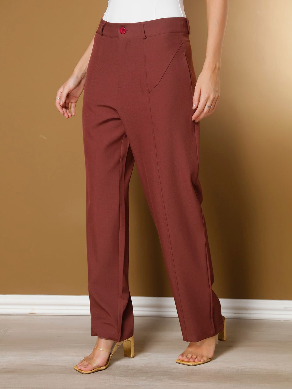 Calça Reta Alfaiataria FF-CAL-036-XY-570 *Pacote: R$ 55 *Atacado: R$ 65