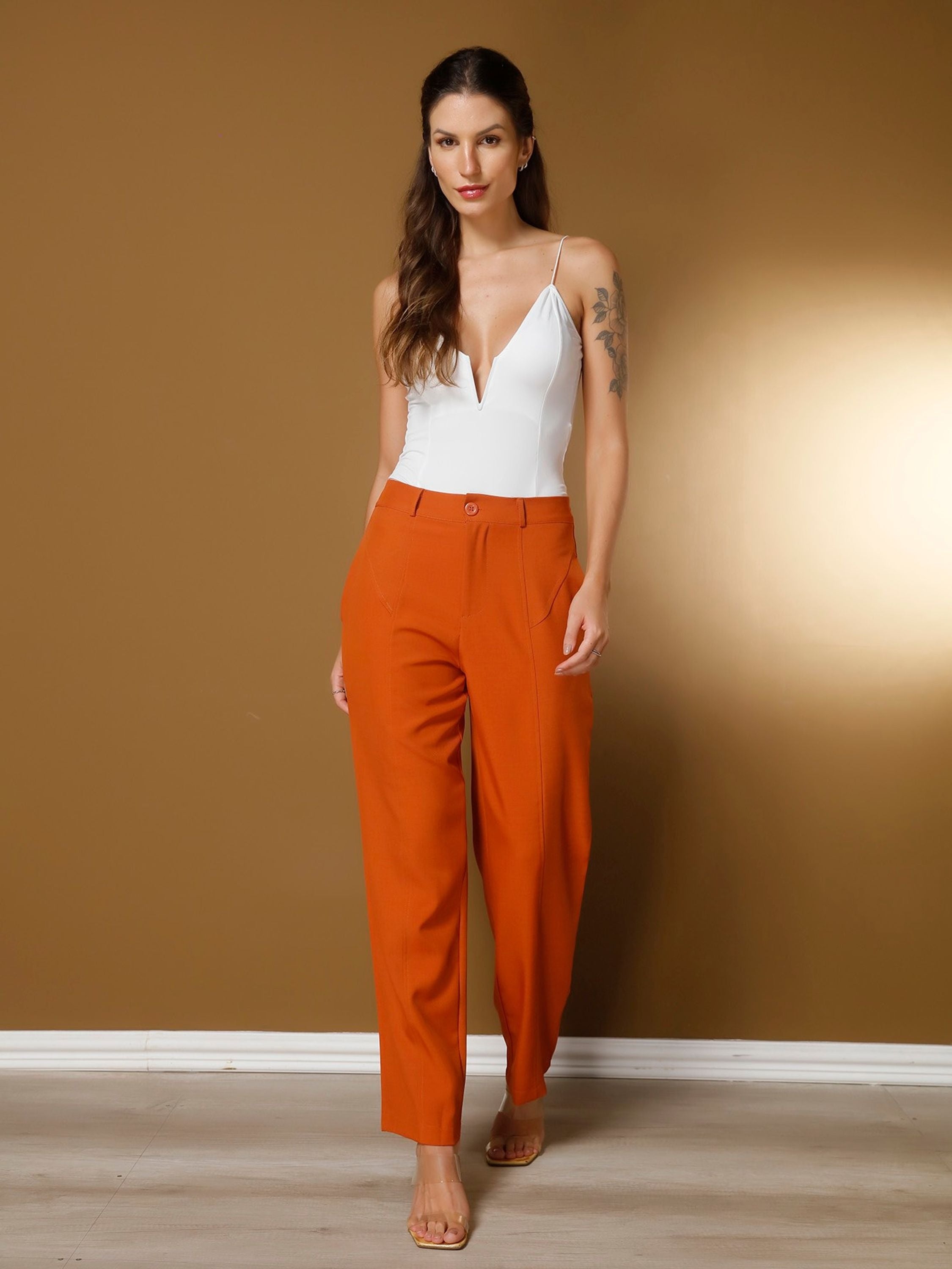 Calça Reta Alfaiataria FF-CAL-036-XY-570 *Pacote: R$ 55 *Atacado: R$ 65