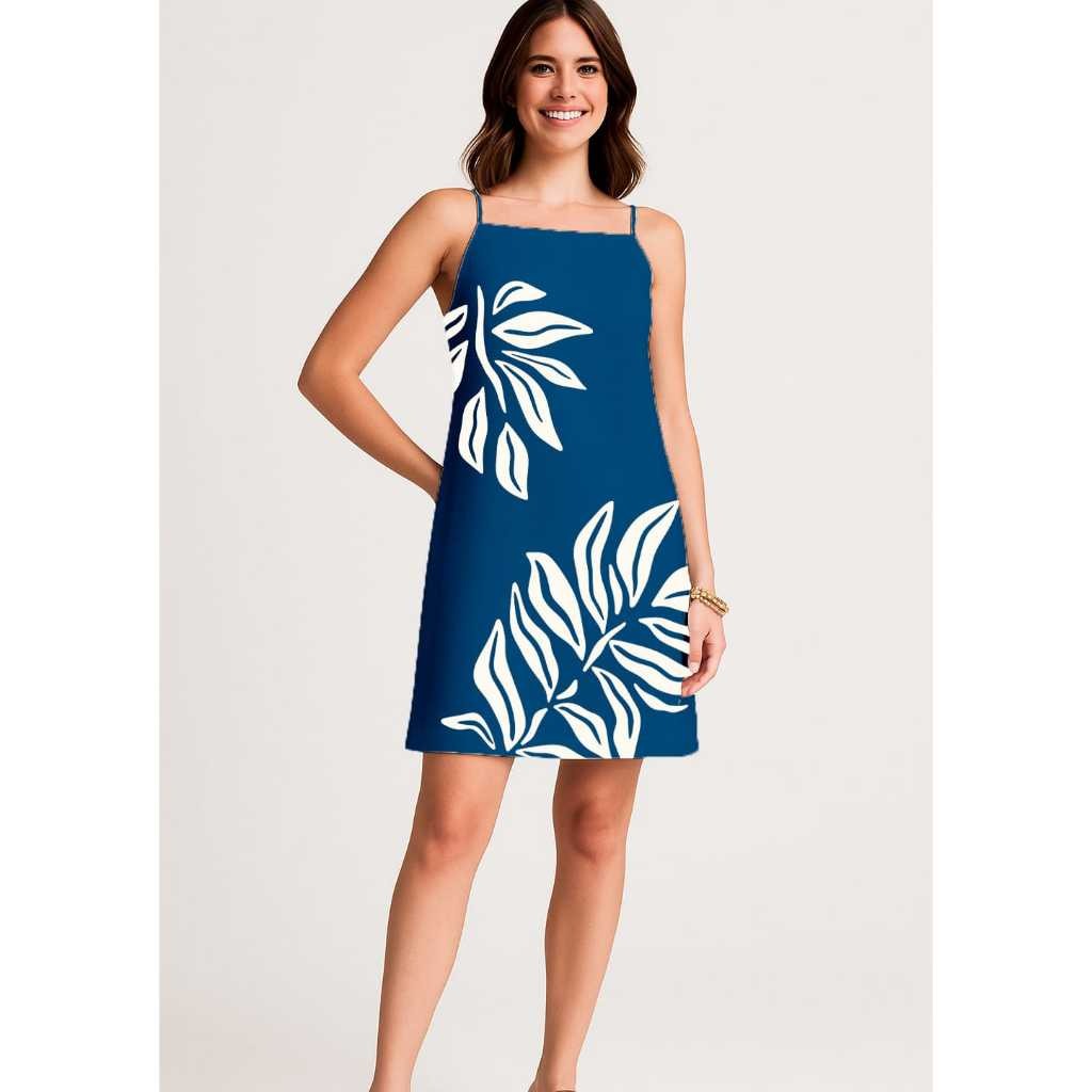 Vestido Estampado Tomara Que Caia Mídi FF-VES-036-HBD-WE-VES-003 *Pacote: R$ 60 *Atacado: R$ 70