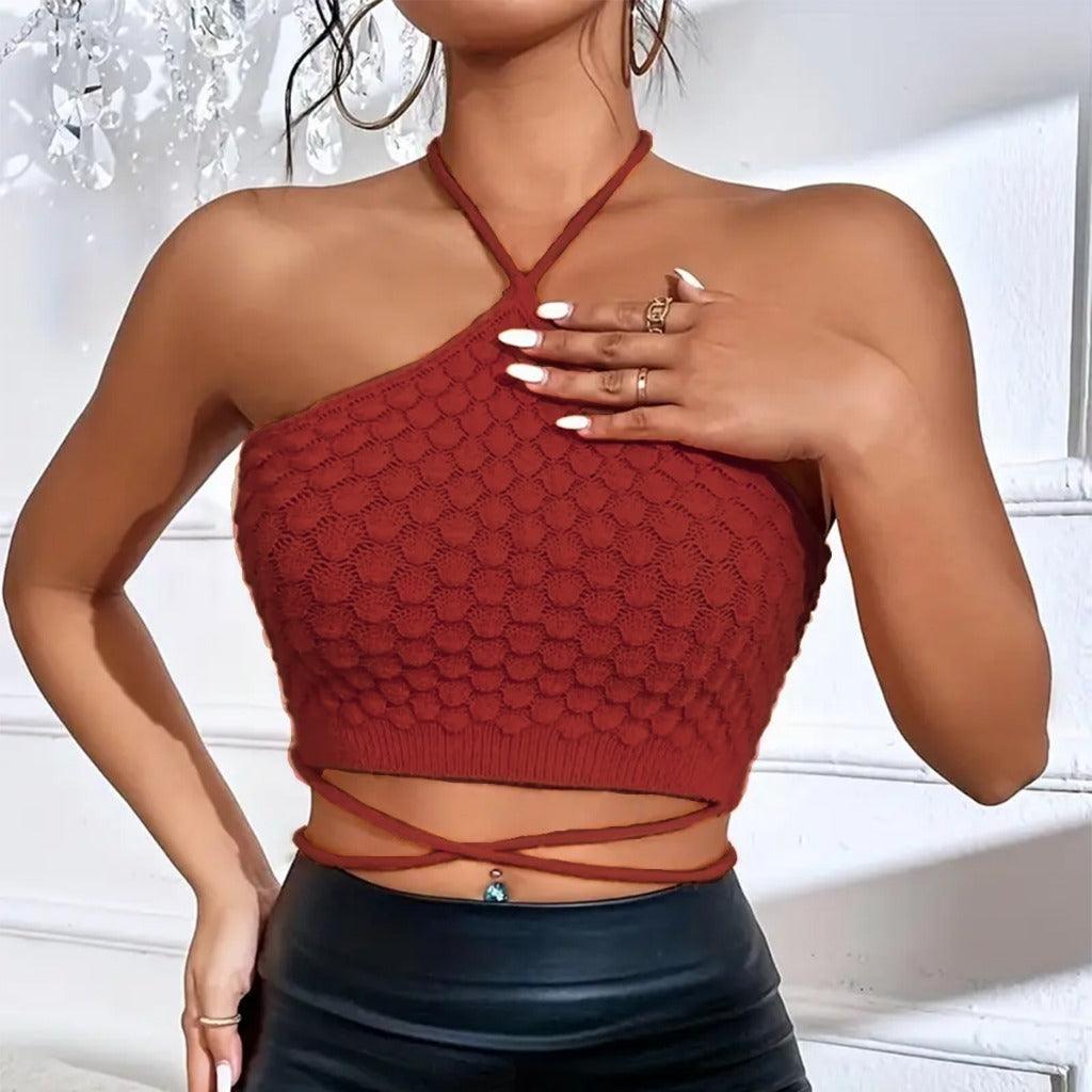 Limpa Estoque -CROPPED MODAL COSTA AMARRAÇÃO R$ 15