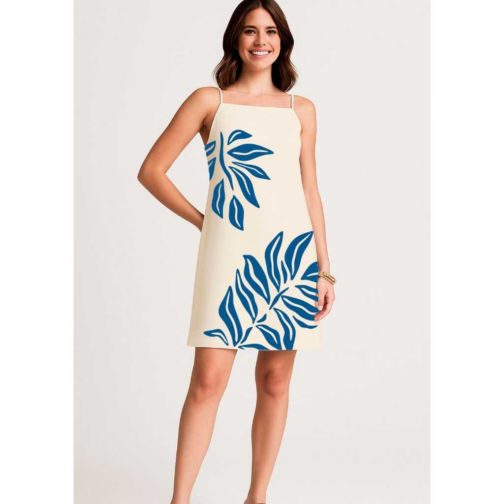 Vestido Estampado Tomara Que Caia Mídi FF-VES-036-HBD-WE-VES-003 *Pacote: R$ 60 *Atacado: R$ 70