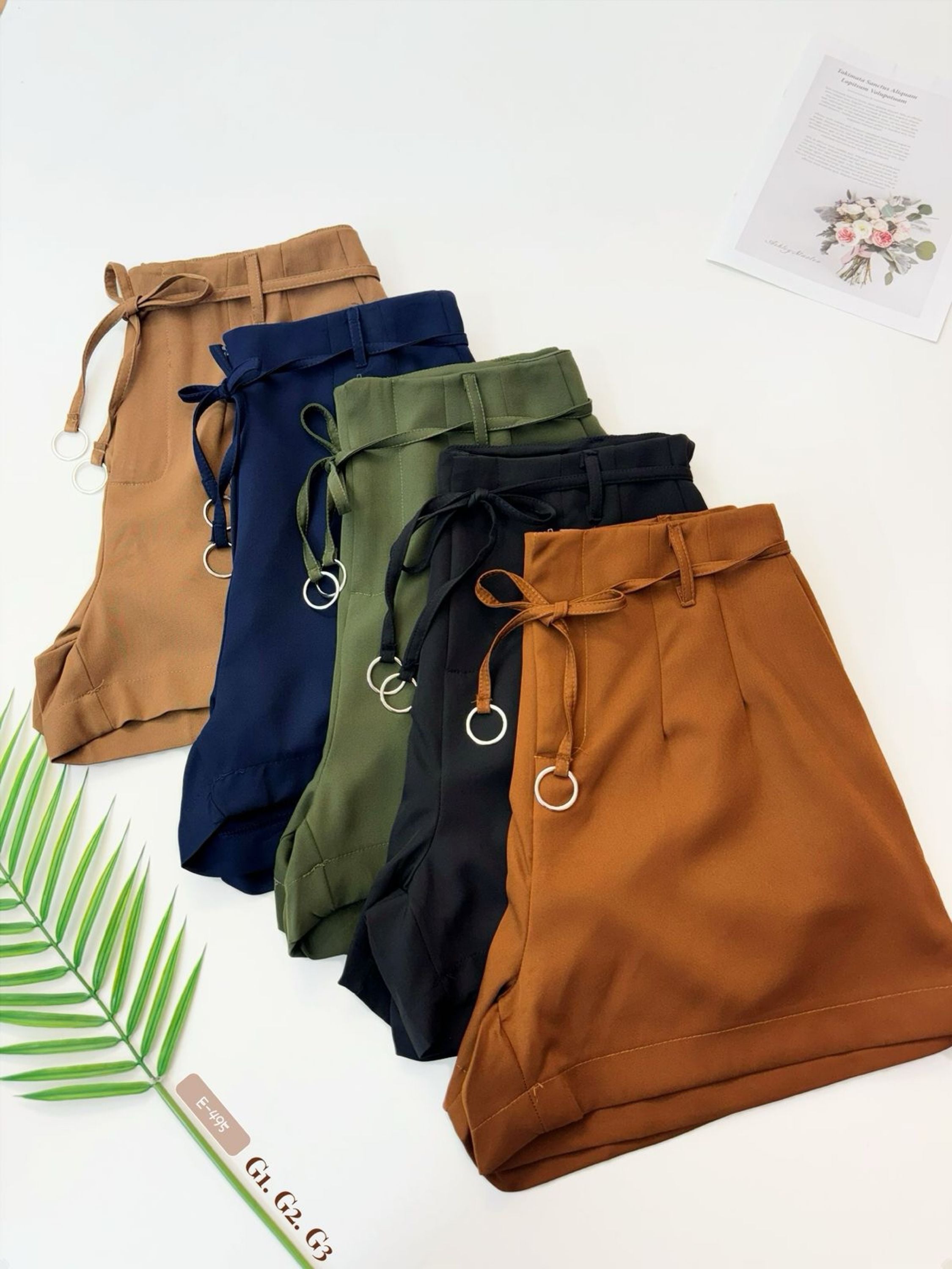 Short Alfaiataria Plus FF-SHO-024-XY-495 *Pacote: 40 R$ *Atacado: R$ 50