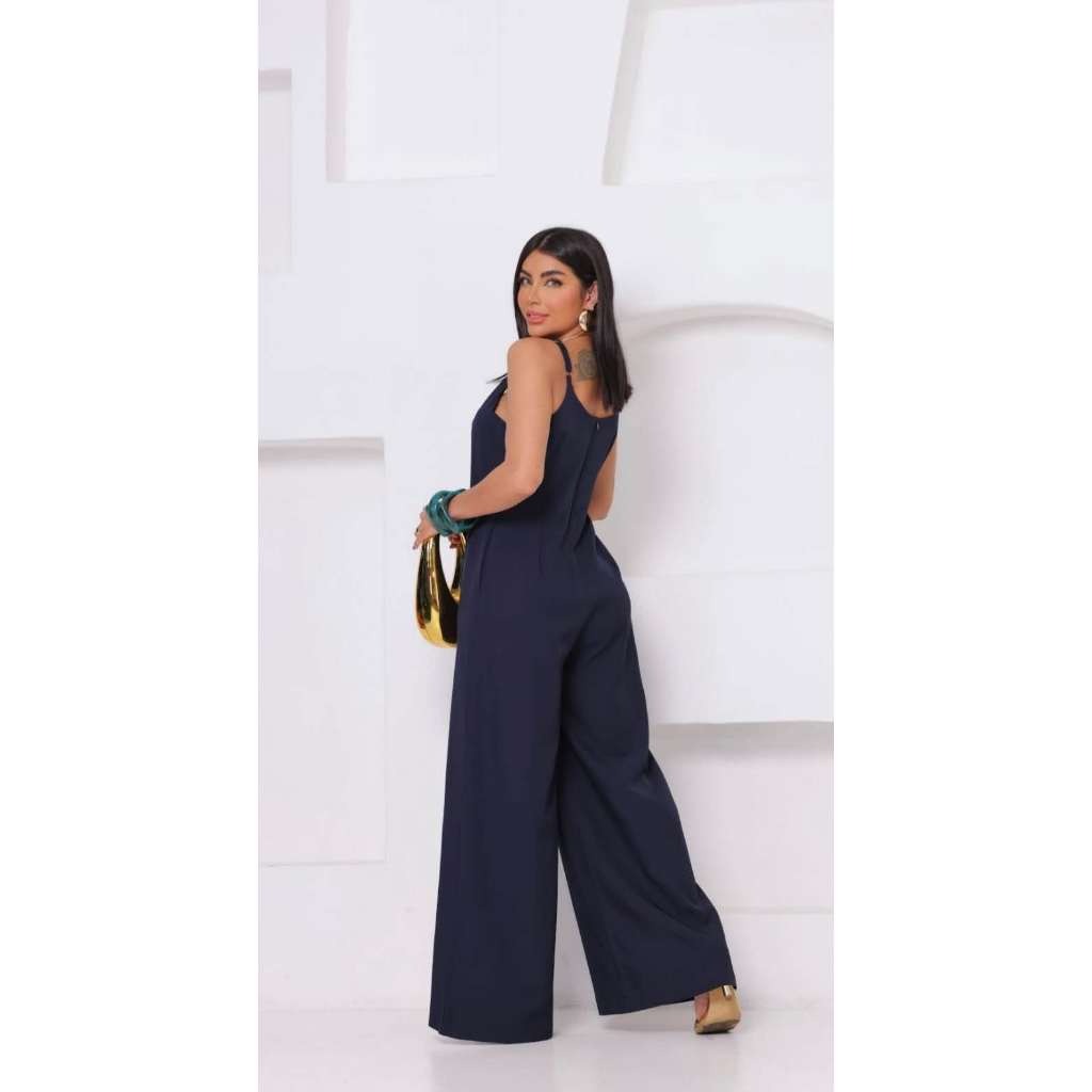 Macação Pantalona Alfaiataria FF-MACQ-013-XY-583 *Pacote: R$ 75 *Atacado: R$ 90