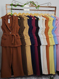 Conjunto Alfaiataria Max Colete FF-CON-072-XY-557 *Pacote: R$ 95 *Atacado: R$ 10