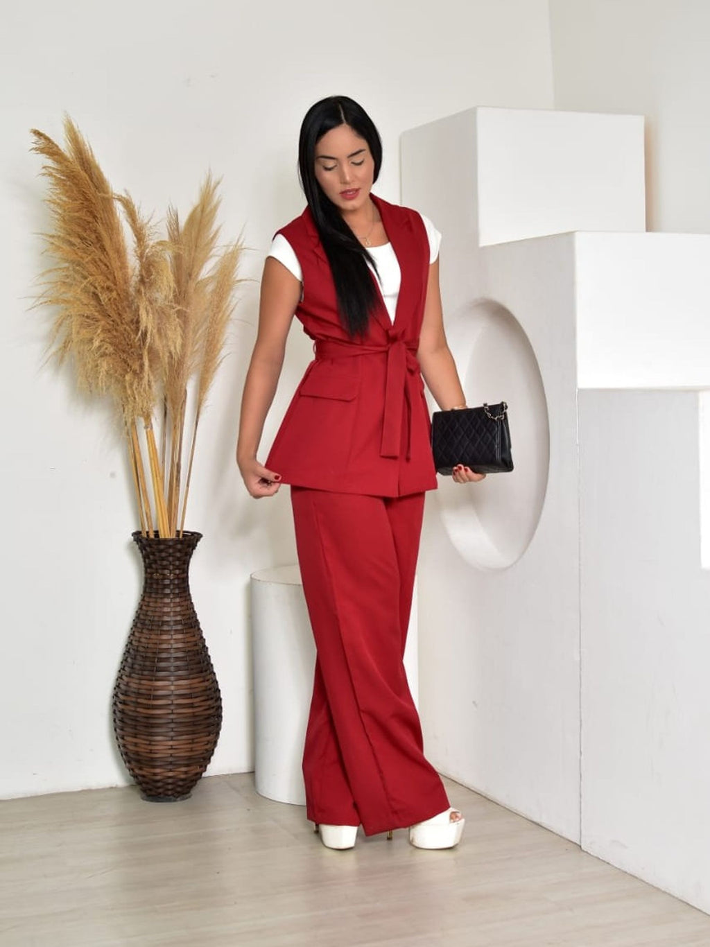 Conjunto Alfaiataria Max Colete FF-CON-072-XY-557 *Pacote: R$ 95 *Atacado: R$ 10