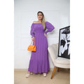 Vestido Manga Longa Ciganinha Latex Duna FF-VES-032 *Pacote: R$ 50 *Atacado: R$ 55