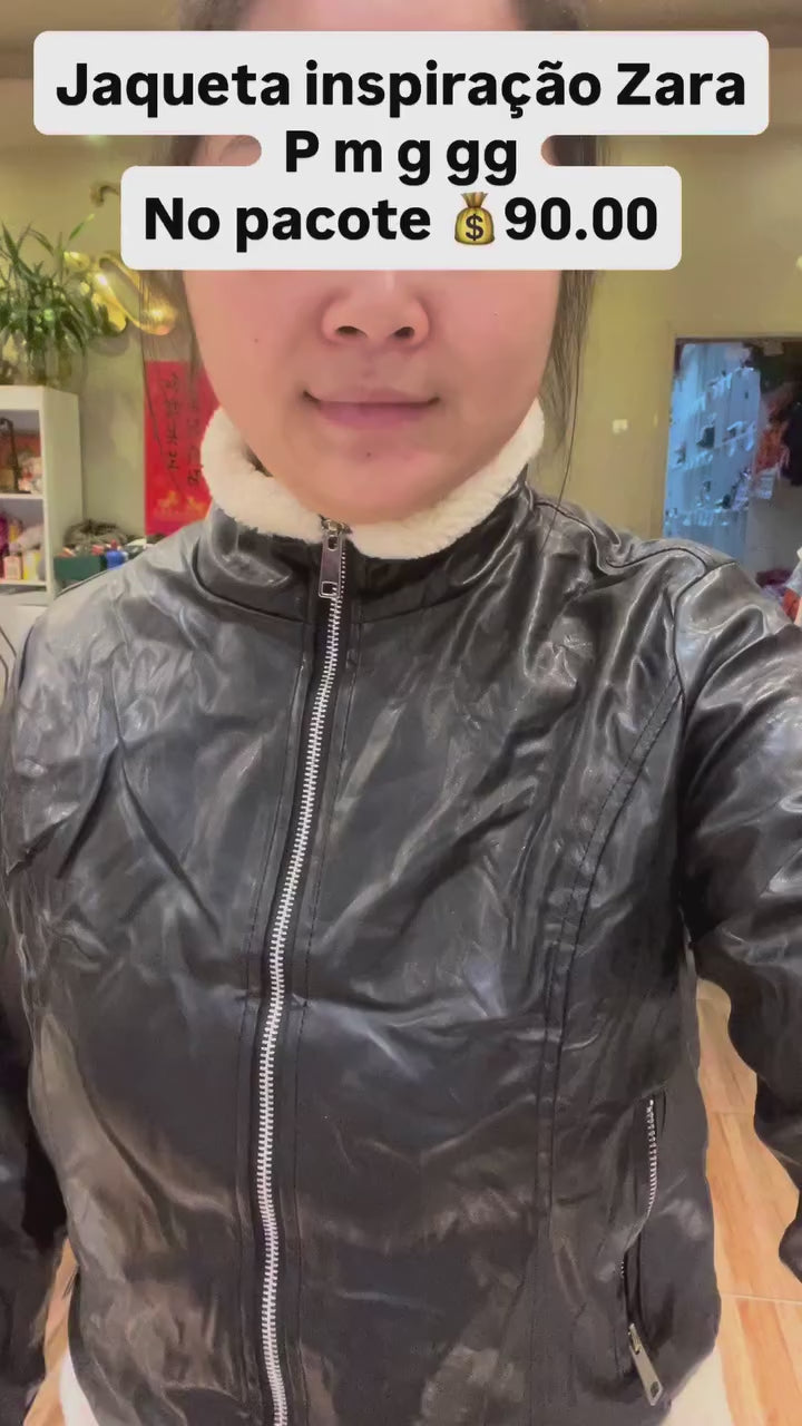 Jaqueta Inspiração Zara M-516 Inverno P M G GG *Pacote: R$ 90